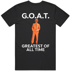 Lloyd Christmas Goat Greatest Of All Time Fan T Shirt