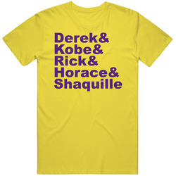 Derek Fisher & Kobe Bryant & Rick Fox & Horace Grant &