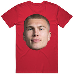 Rasmus Kristensen Denmark Big Head T Shirt
