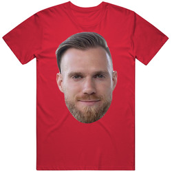 Tomas Kalas Czechia Big Head T Shirt