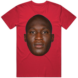Romelu Lukaku Belgium Big Head T Shirt