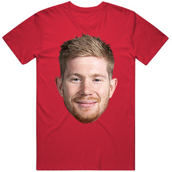 Kevin De Bruyne Belgium Big Head T Shirt