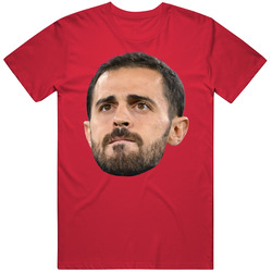 Bernardo Silva Portugal Big Head T Shirt