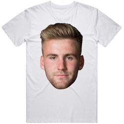 Luke Shaw England Big Head T Shirt