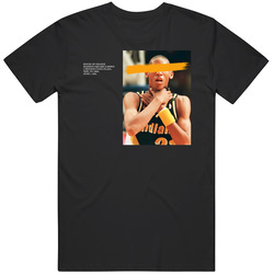 Tyrese Haliburton Wears Reggie Miller Choke T Shirt
