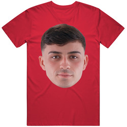 Pedri Spain Big Head T Shirt