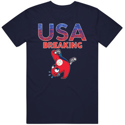 Team Usa Breaking Paris 2024 Sports T Shirt