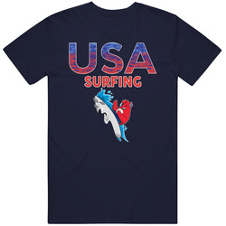 Team Usa Surfing Paris 2024 Sports T Shirt