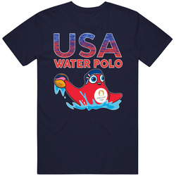 Team Usa Water Polo Paris 2024 Sports T Shirt