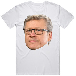 Markku Kanerva Finland Coach Big Head T Shirt
