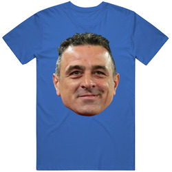Francesco Calzona Slovakia Coach Big Head T Shirt