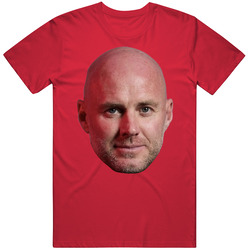 Rob Page Wales Coach Big Head T Shirt