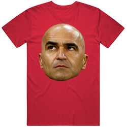 Roberto Martinez Portugal Coach Big Head T Shirt