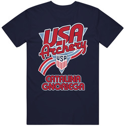 Catalina Gnoriega Team Usa Archery Paris 2024 T Shirt