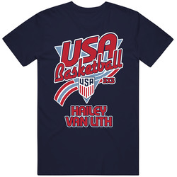 Hailey Van Lith Team Usa Basketball 3x3 Paris 2024 T Shirt
