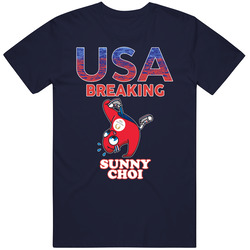 Sunny Choi Team Usa Breaking Paris 2024 Fan T Shirt