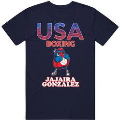 Jajaira Gonzalez Team Usa Boxing Paris 2024 Fan T Shirt