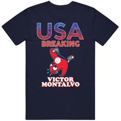 Victor Montalvo Team Usa Breaking Paris 2024 Fan T Shirt