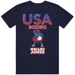 Omari Jones Team Usa Boxing Paris 2024 Fan T Shirt