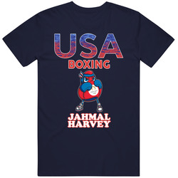 Jahmal Harvey Team Usa Boxing Paris 2024 Fan T Shirt