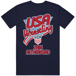 Zain Retherford Team Usa Wrestling Paris 2024 T Shirt