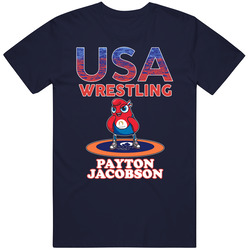 Payton Jacobson Team Usa Wrestling Paris 2024 Sports T Shirt