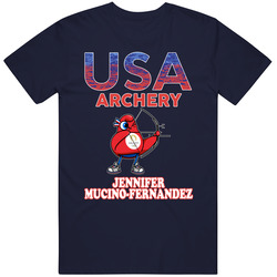 Jennifer Mucino-fernandez Team Usa Archery Paris 2024 Fan T Shirt