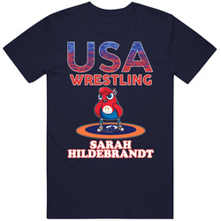 Sarah Hildebrandt Team Usa Wrestling Paris 2024 Sports T Shirt