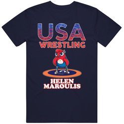 Helen Maroulis Team Usa Wrestling Paris 2024 Sports T Shirt