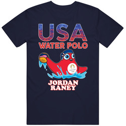 Jordan Raney Team Usa Water Polo Paris 2024 Sports T Shirt
