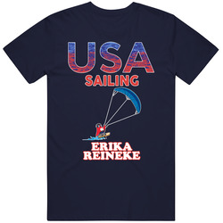Erika Reineke Team Usa Sailing Paris 2024 Sports T Shirt