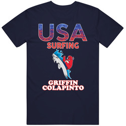 Griffin Colapinto Team Usa Surfing Paris 2024 Sports T Shirt