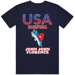 John John Florence Team Usa Surfing Paris 2024 Sports T Shirt