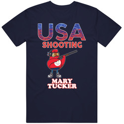 Mary Tucker Team Usa Shooting Paris 2024 Sports T Shirt