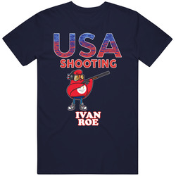 Ivan Roe Team Usa Shooting Paris 2024 Sports T Shirt
