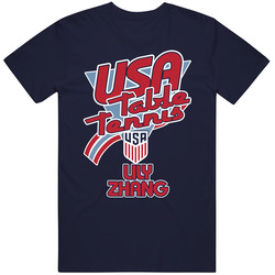 Lily Zhang Usa Table Tennis Paris 2024 T Shirt