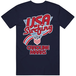 Caroline Marks Usa Surfing Paris 2024 T Shirt