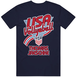 Thomas Jaeschke Usa Volleyball Paris 2024 T Shirt