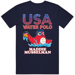 Maddie Musselman Team Usa Water Polo Paris 2024 Sports T Shirt