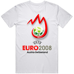 Uefa Euro Cup 2008 Austria-switzerland Sports Fan T Shirt