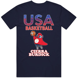 Cierra Burdick Team Usa Basketball Paris 2024 Sports T Shirt