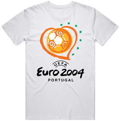 Uefa Euro Cup 2004 Portugal Sports Fan T Shirt
