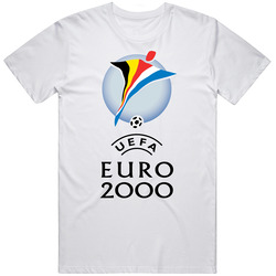 Uefa Euro Cup 2000 Belgium-netherlands Sports Fan T Shirt