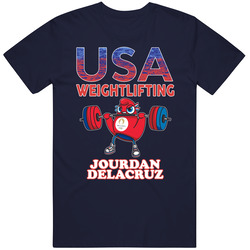Jourdan Delacruz Team Usa Weightlifting Paris 2024 Sports T Shirt