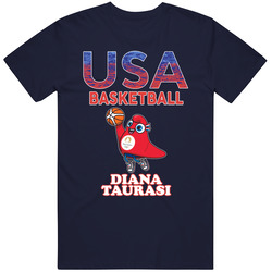 Diana Taurasi Team Usa Basketball Paris 2024 Fan T Shirt