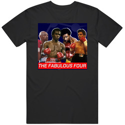 The Fabulous Four Leonard Hagler Hearns Duran Boxing Fan T Shirt
