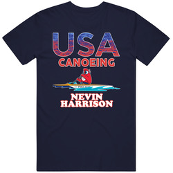 Nevin Harrison Team Usa Canoeing Paris 2024 Fan T Shirt