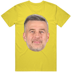 Edward Iordanescu Romania Coach Big Head T Shirt