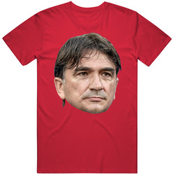 Zlatco Dalic Croatia Coach Big Head T Shirt