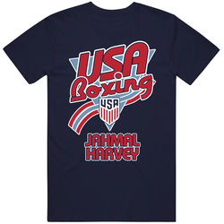 Jahmal Harvey Team Usa Boxing Paris 2024 T Shirt